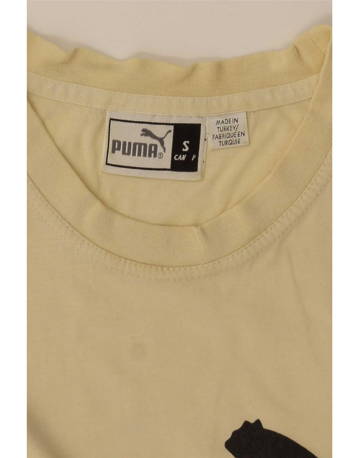 Tricou grafic Puma pentru bărbați Top mic galben