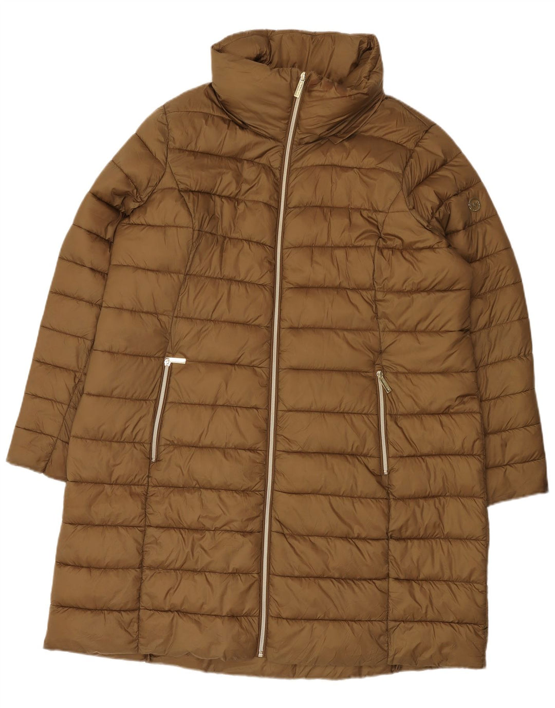 Palton căptușit pentru femei Michael Kors UK 20 2XL Maro Nylon
