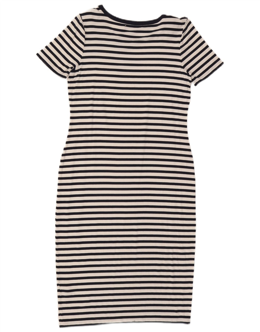 Rochie teacă pentru femei Marks & Spencer UK 12 Medium bleumarin, viscoză cu dungi