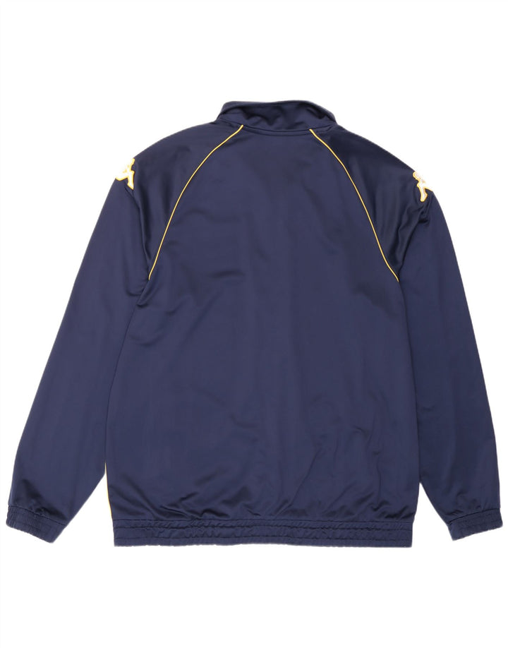Jachetă de trening pentru bărbați Kappa, 2XL, poliester color block, albastru bleumarin