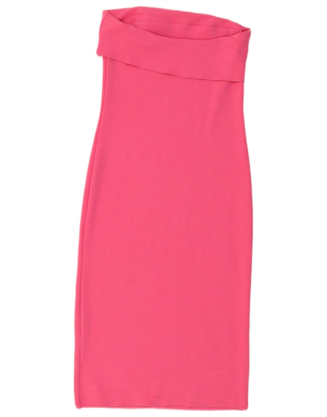 Rochie fără bretele pentru femei Zara UK 14 mare, roz, viscoză