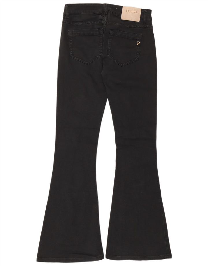 Dondup Blugi evazați pentru femei W26 L31 bumbac negru