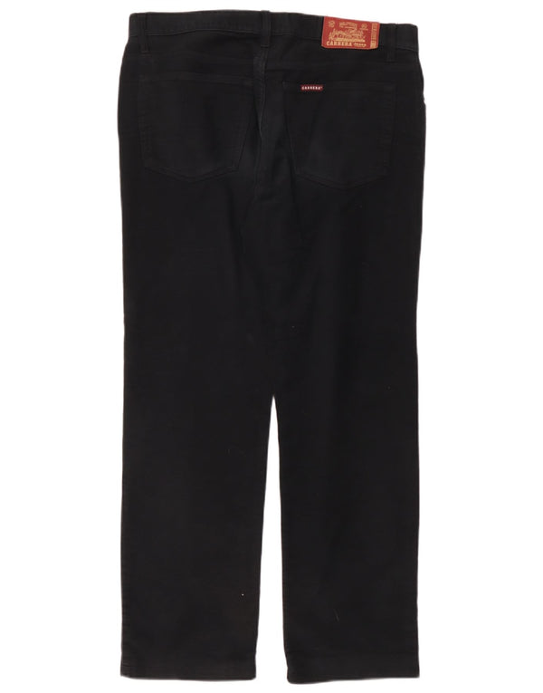 Blugi drepti pentru bărbați Carrera 700 Regular Fit IT 52 XL W36 L30 Bumbac negru