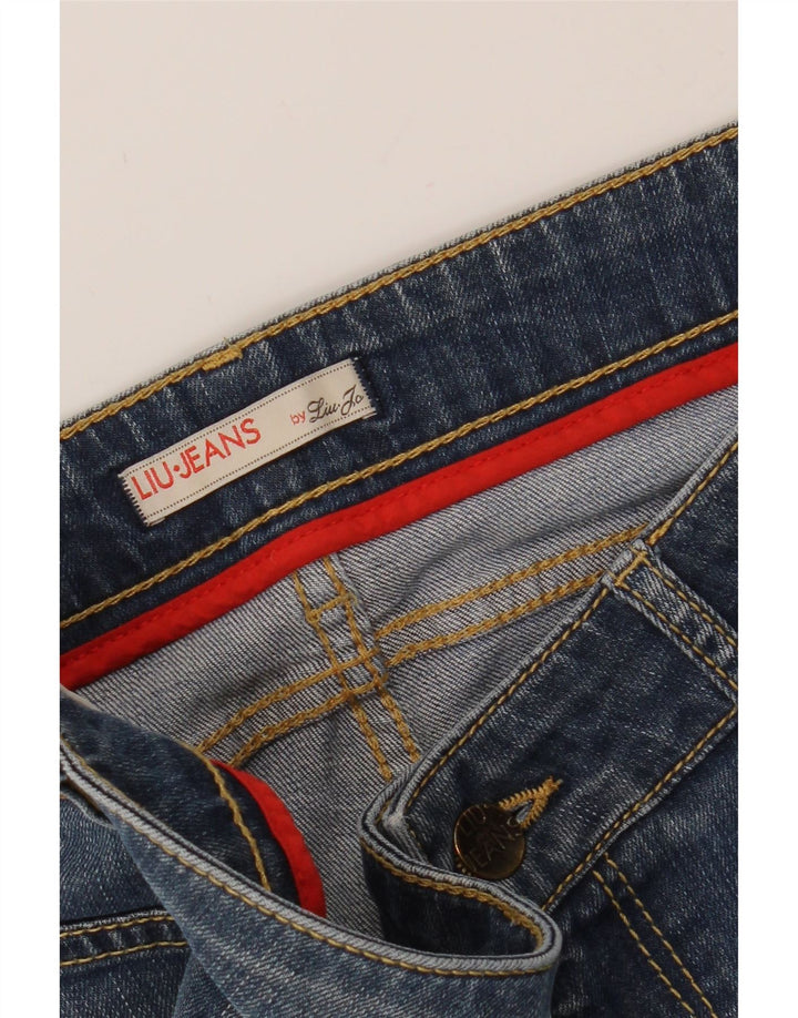LIU JO Womens Cropped Jeans W32 L26 Blue Vintage Liu Jo and Second-Hand Liu Jo from Messina Hembry 