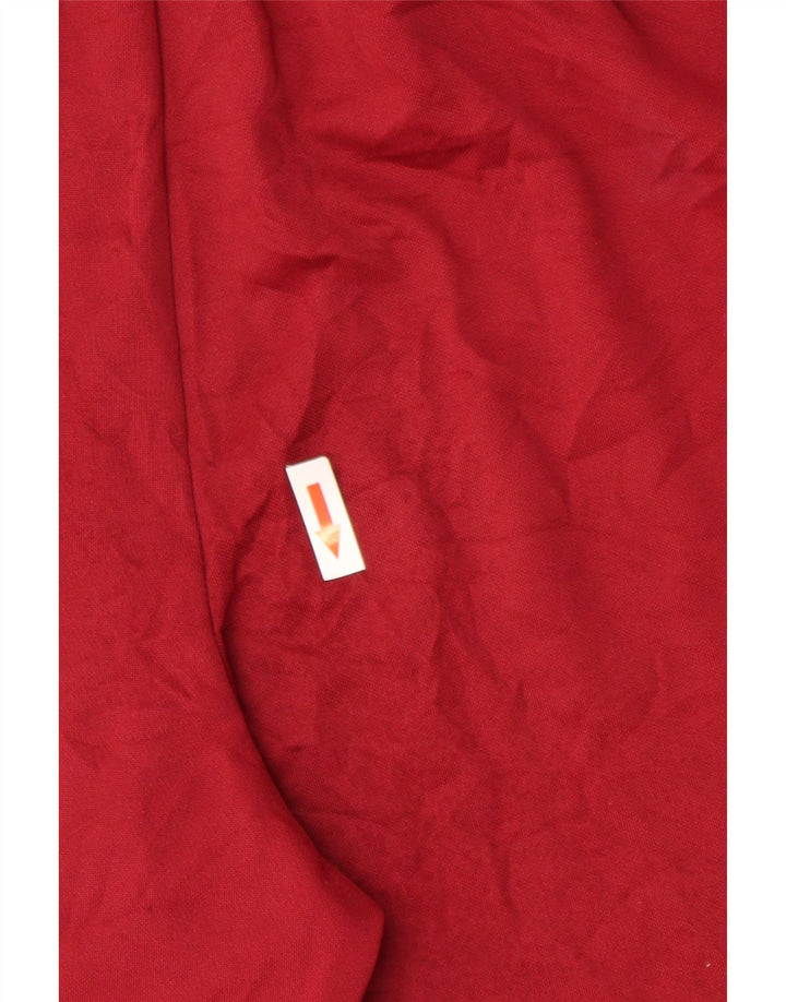 Pantaloni scurți sport Nike Dri Fit pentru bărbați, poliester roșu mic