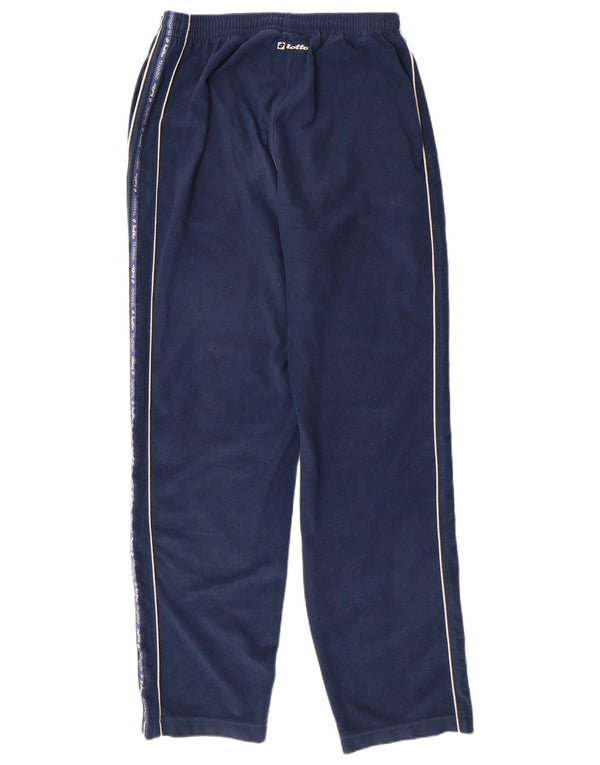 Pantaloni de trening LOTTO pentru antrenament pentru bărbați din fleece UK 40/42 Medium Bleumarin