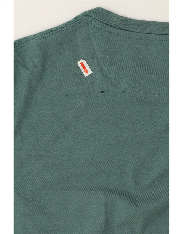Tricou Timberland Slim Fit Top din bumbac verde mediu