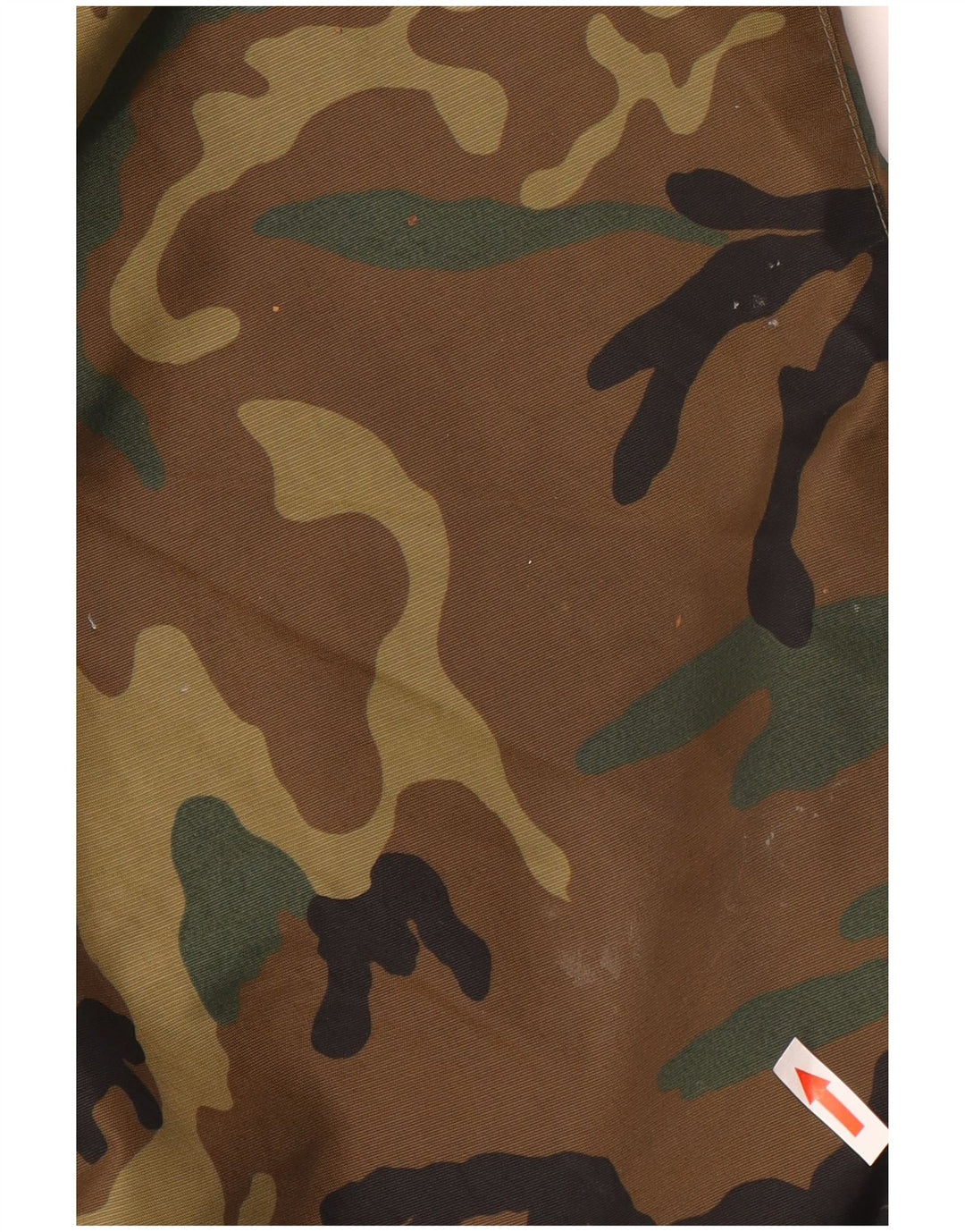 Jachetă militară vintage pentru bărbați UK 42 XL kaki poliester camuflaj