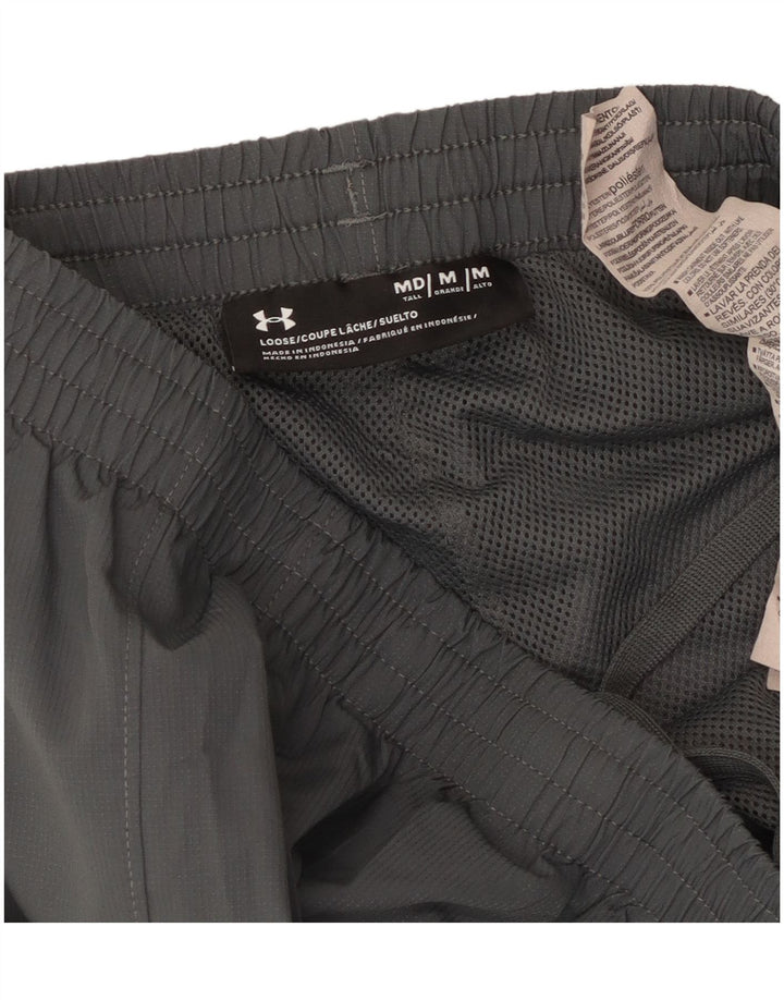 Pantaloni de trening Under Armour pentru bărbați, gri mediu, poliester color bloc