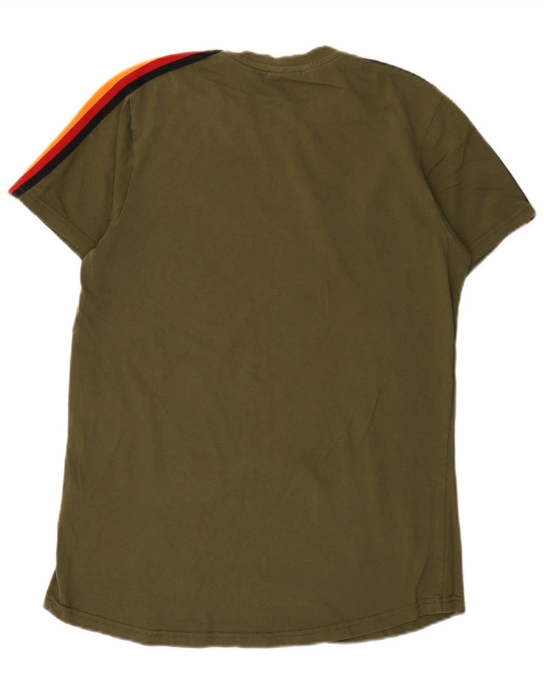 Tricou pentru bărbați Ellesse Top, verde mediu, bumbac color bloc