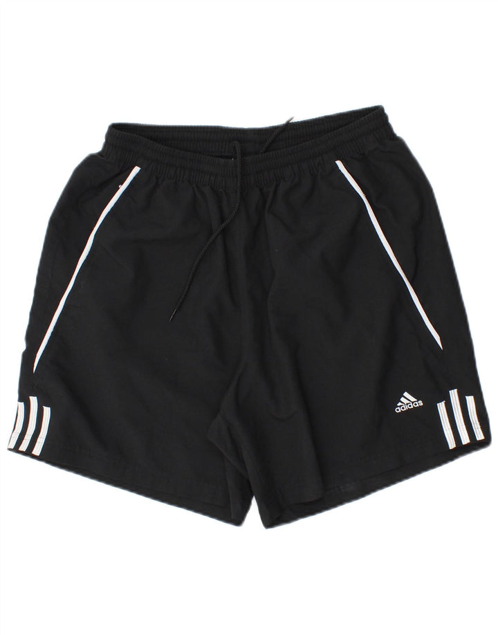 Pantaloni scurți sport pentru bărbați Adidas, poliester mediu negru