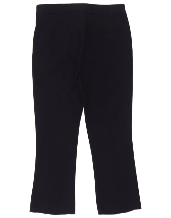 Pantaloni chino Bootcut pentru femei Zara Mici W29 L26 Bleumarin