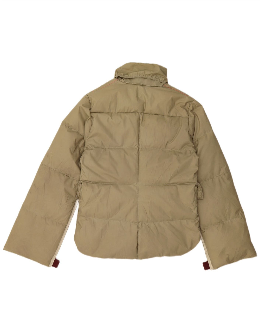 DIESEL Jachetă căptușită pentru femei UK 14 Medium Kaki Poliester