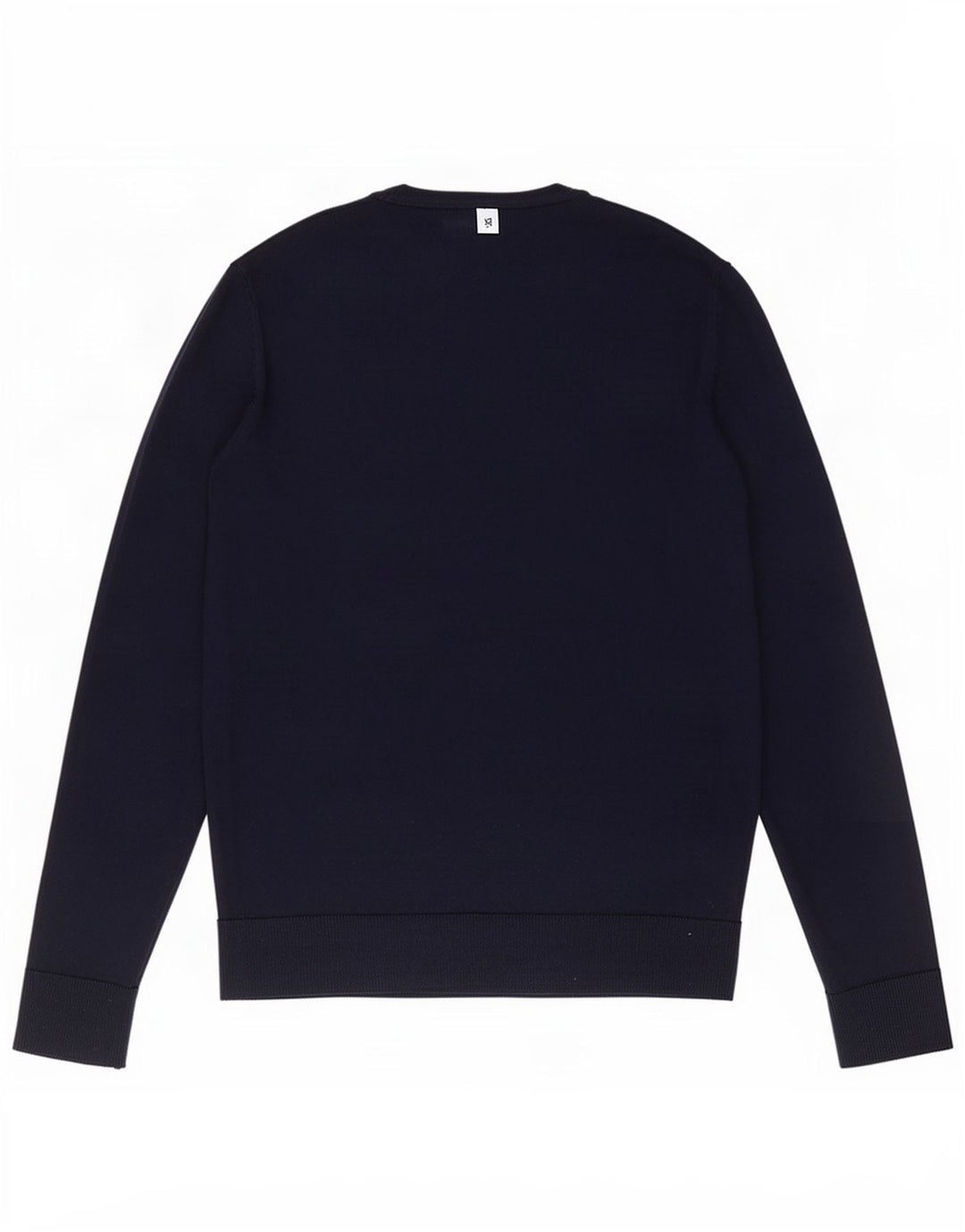 Pulover Jack & Jones pentru bărbați cu gât crew pulover din lână merinos albastru bleumarin mediu