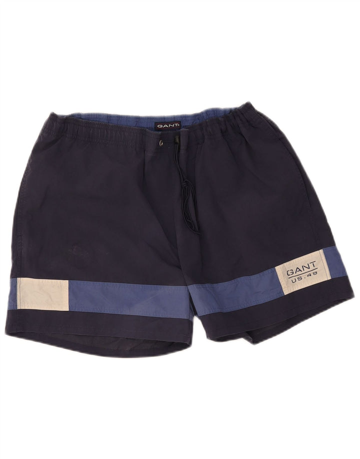 GANT Pantaloni scurți de înot pentru bărbați XL, albastru bleumarin, nailon color bloc
