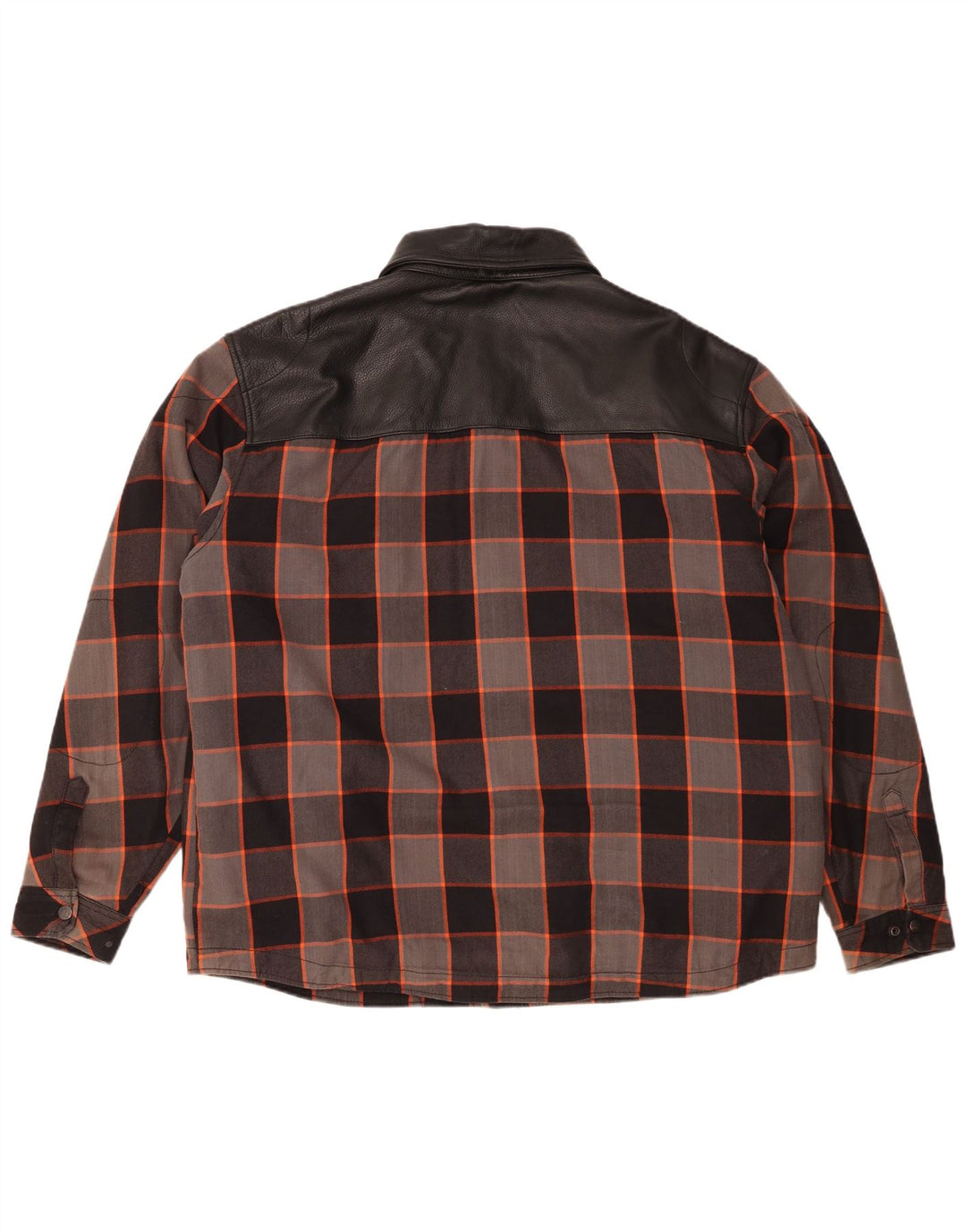 Cămașă Vintage pentru bărbați, 2XL, bumbac cu carouri gri