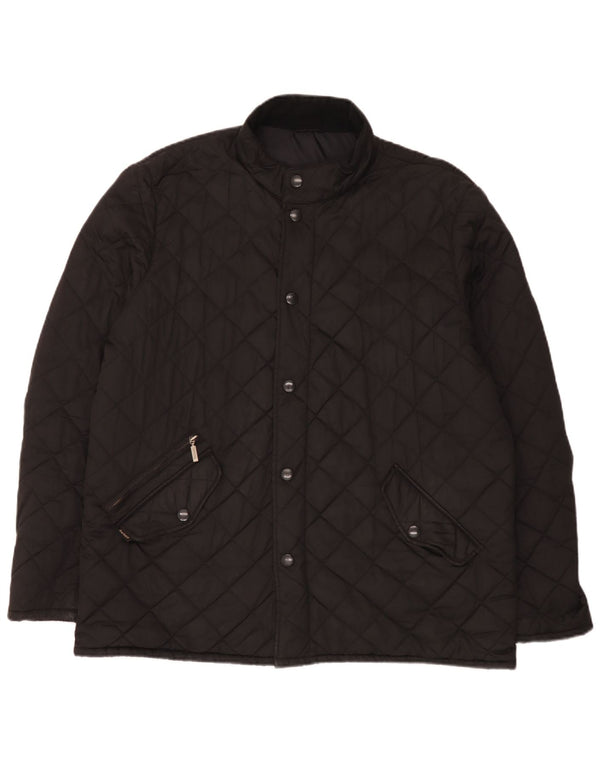 Jachetă matlasată pentru bărbați Barbour UK 42 XL Poliester negru