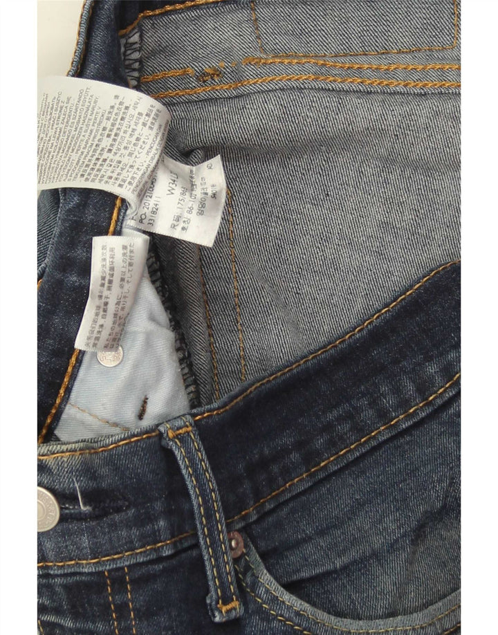 Blugi Levi's 511 Slim pentru bărbați W34 L32 Bumbac albastru