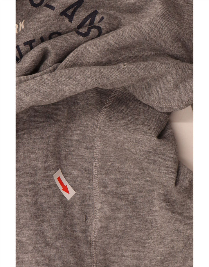 Pulover Levi's pentru bărbați cu capota, bumbac, gri mediu