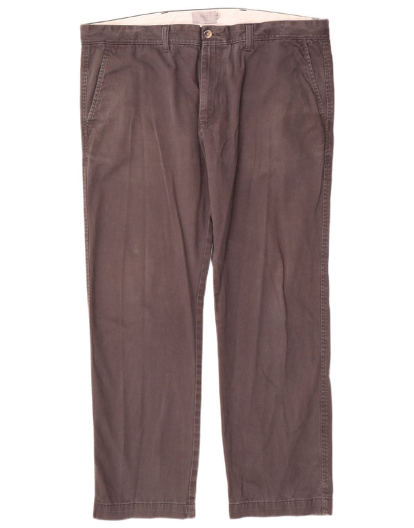 Pantaloni chino drepți pentru bărbați Marks & Spencer L40 L29 bumbac gri