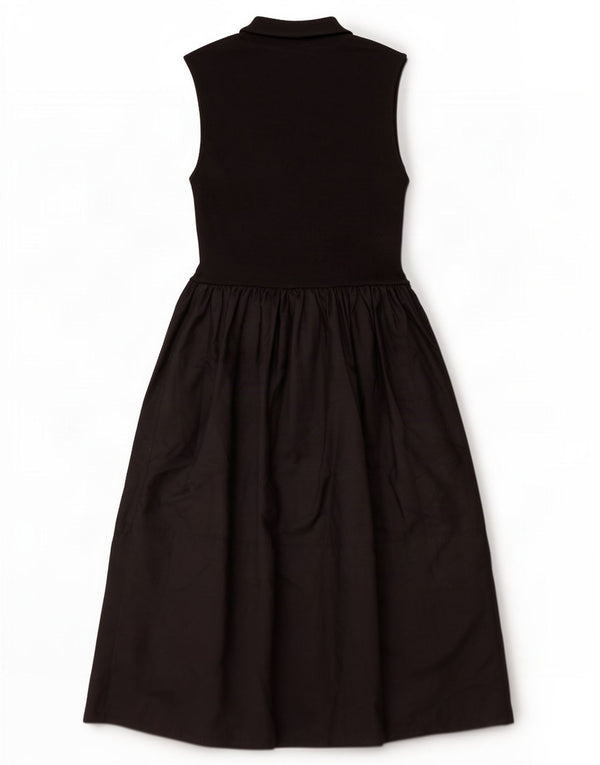 Rochie prințesă fără mâneci pentru femei Zara UK 12 bumbac mediu negru