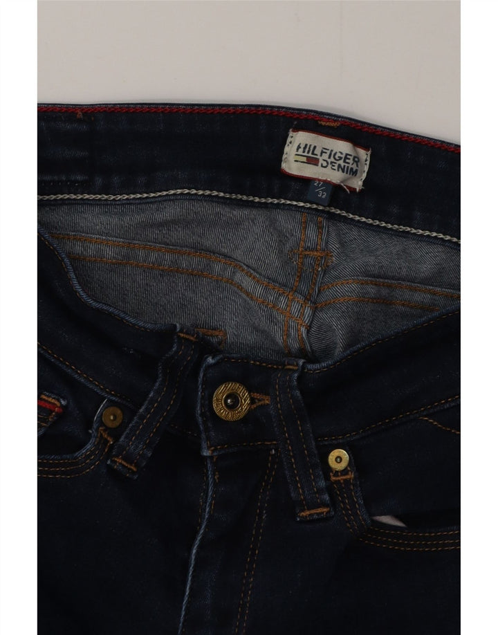 Blugi skinny pentru femei TOMMY HILFIGER L27 L32 bumbac bleumarin