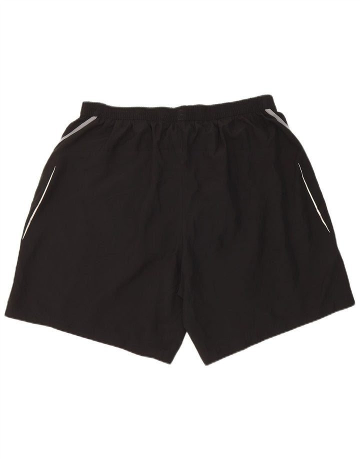 Pantaloni scurți sport pentru bărbați Adidas, mari, negru, poliester