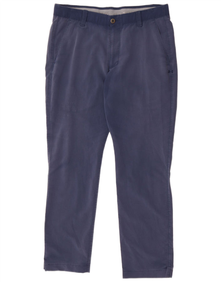 Pantaloni chino drepti pentru bărbați Under Armour W36 L32 albaștri