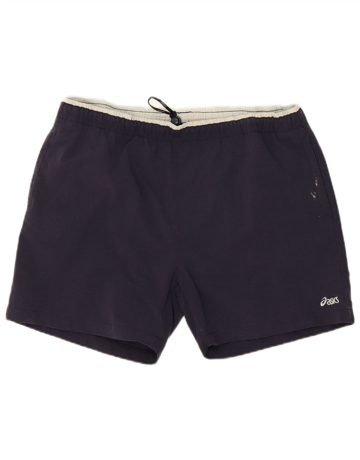 Pantaloni scurți sport grafic Asics pentru bărbați 2XL bleumarin