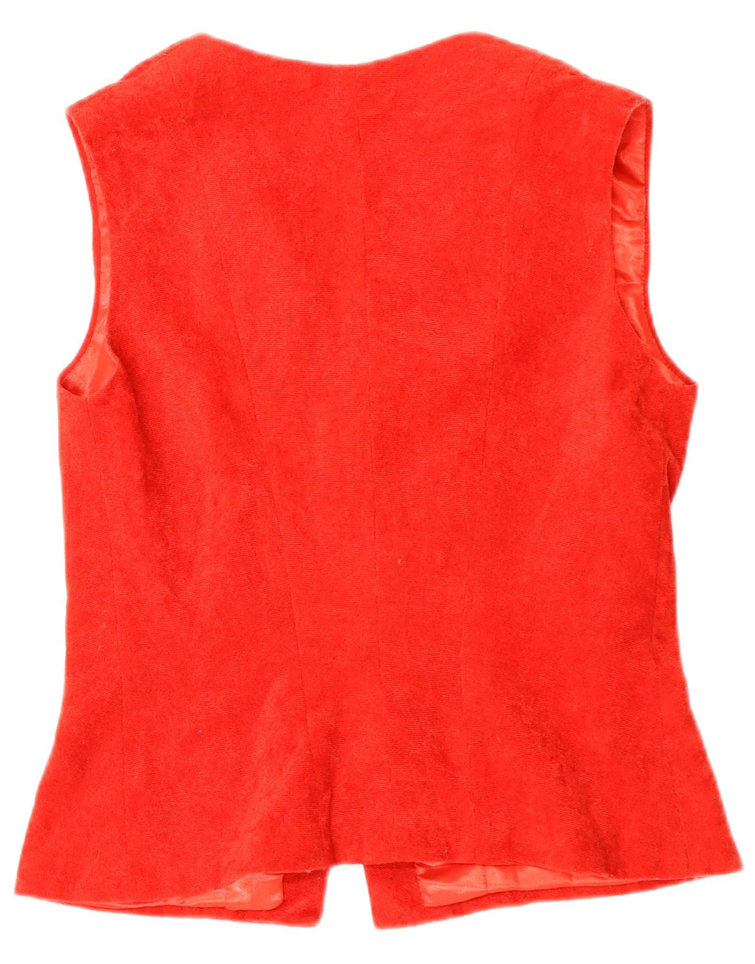 Vestă VINTAGE pentru femei UK 14 Medium Red