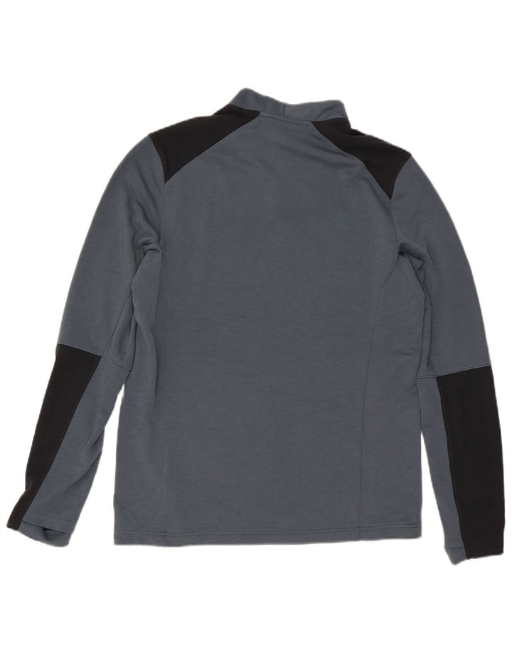 Top de trening Under Armour Cold Gear Pullover pentru bărbați, mare, gri Colorblock
