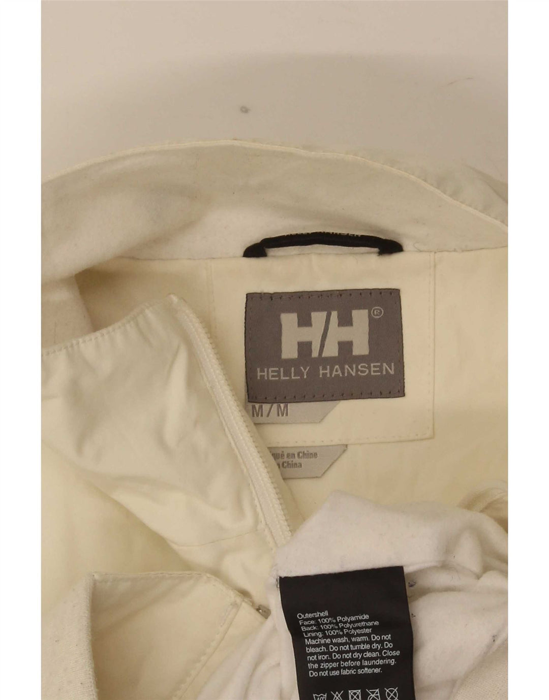 Jachetă bomber pentru bărbați Helly Hansen UK 38 Poliamidă albă medie