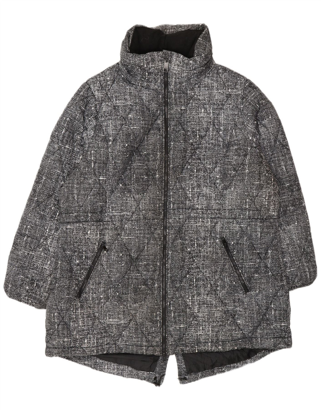 Jachetă matlasată pentru femei Marks & Spencer UK 20 2XL Poliester cu pături negru