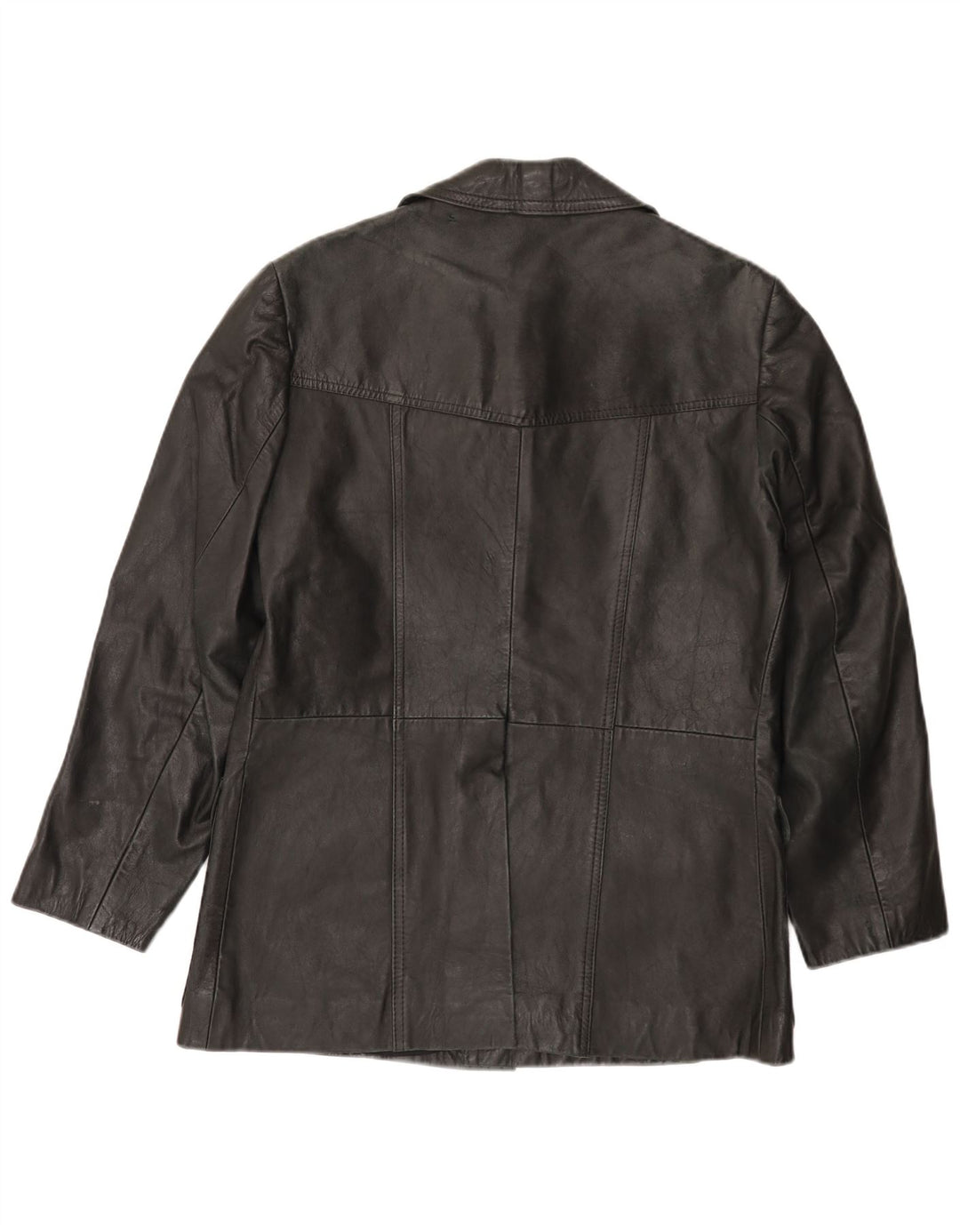 Jachetă de piele pentru bărbați VINTAGE UK 38 Medium Black