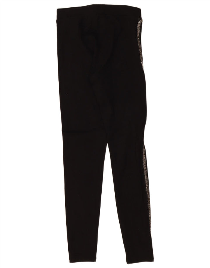Leggings pentru femei Zara UK 8 Small Black Viscose