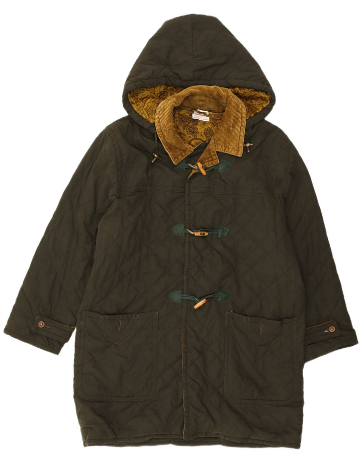 Palton mat matlasat cu glugă pentru bărbați Blue Notes IT 52 XL Poliester verde