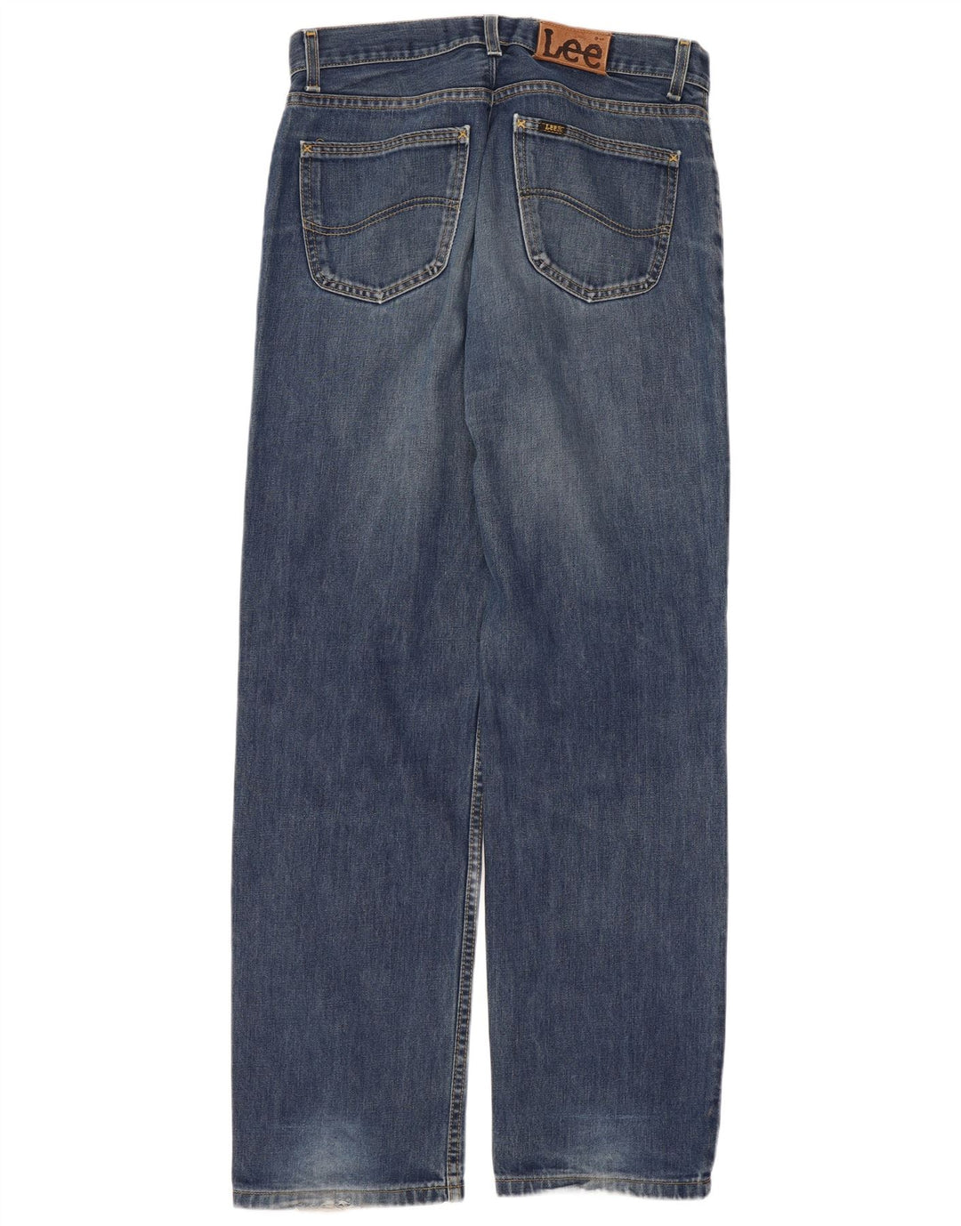Blugi Lee Seattle Loose W32 L34 pentru bărbați, bumbac albastru