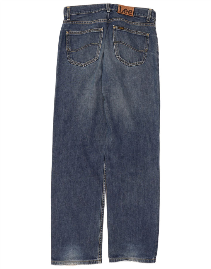 Blugi Lee Seattle Loose W32 L34 pentru bărbați, bumbac albastru