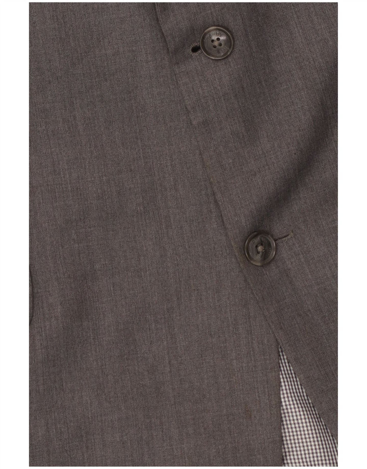 Sacou blazer pentru bărbați Tommy Hilfiger, cu 2 nasturi, UK 42 XL Lână gri