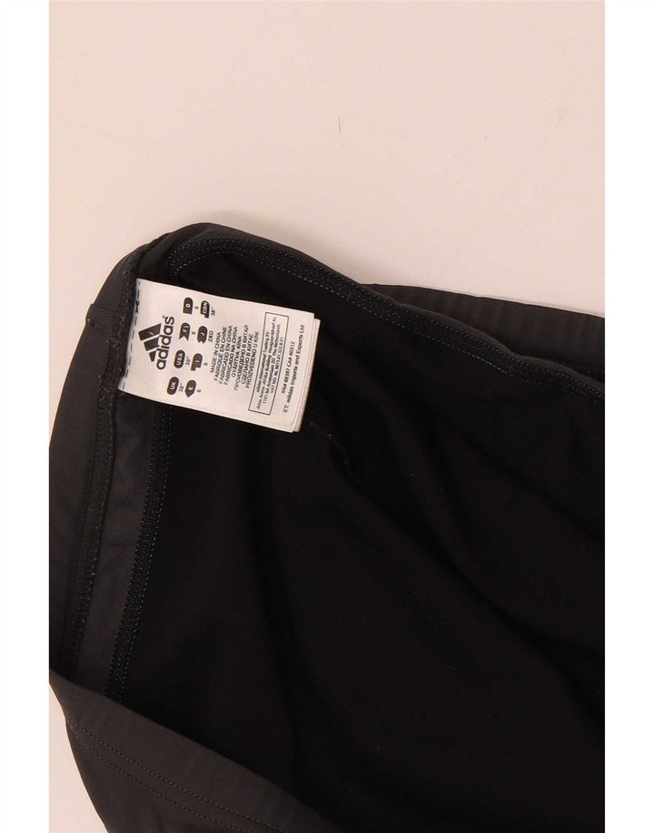 Pantaloni scurți de înot Adidas pentru bărbați Infinitex UK 38 Poliester negru mic