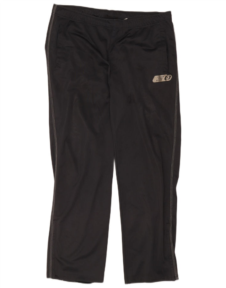 Pantaloni de trening pentru bărbați Lotto XL negru