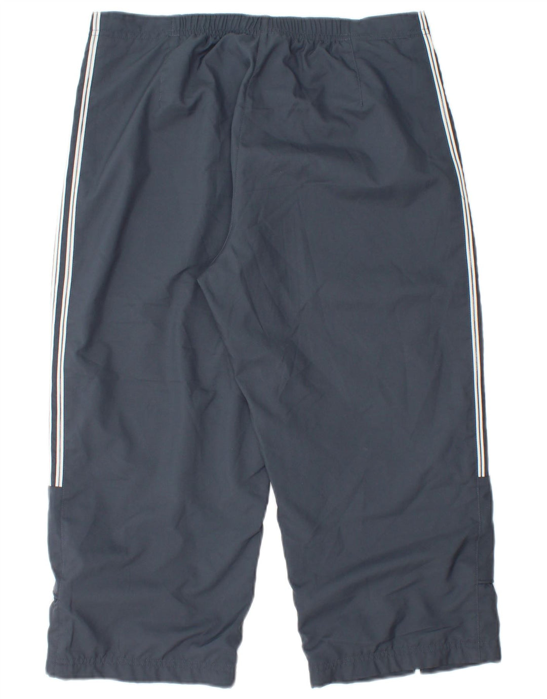 Pantaloni de trening Capri Cargo ADIDAS pentru femei UK 14 Poliester mediu gri