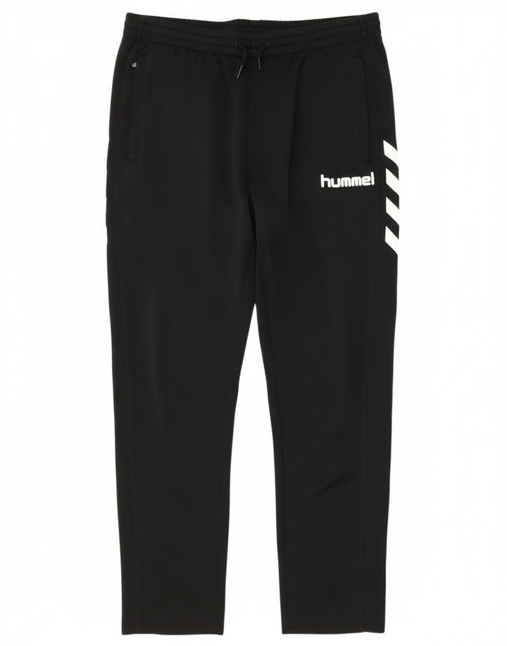 Pantaloni de trening pentru bărbați Hummel, mari, negru, poliester