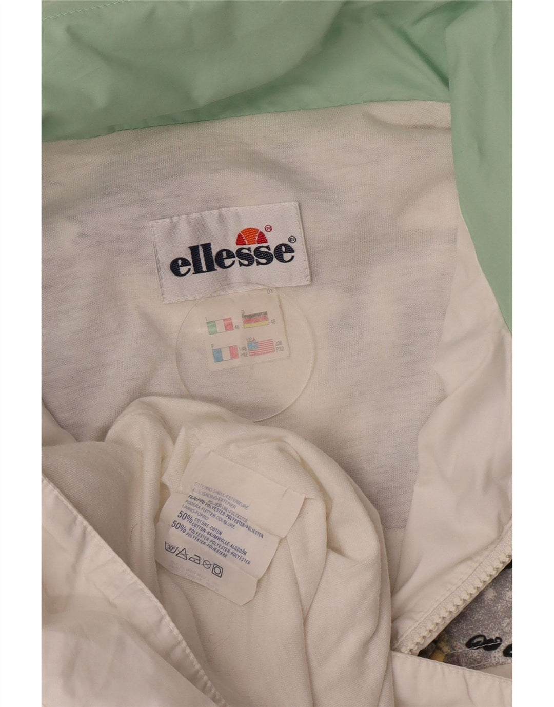 Jachetă de trening pentru bărbați Ellesse IT 46 Small, alb, din poliester