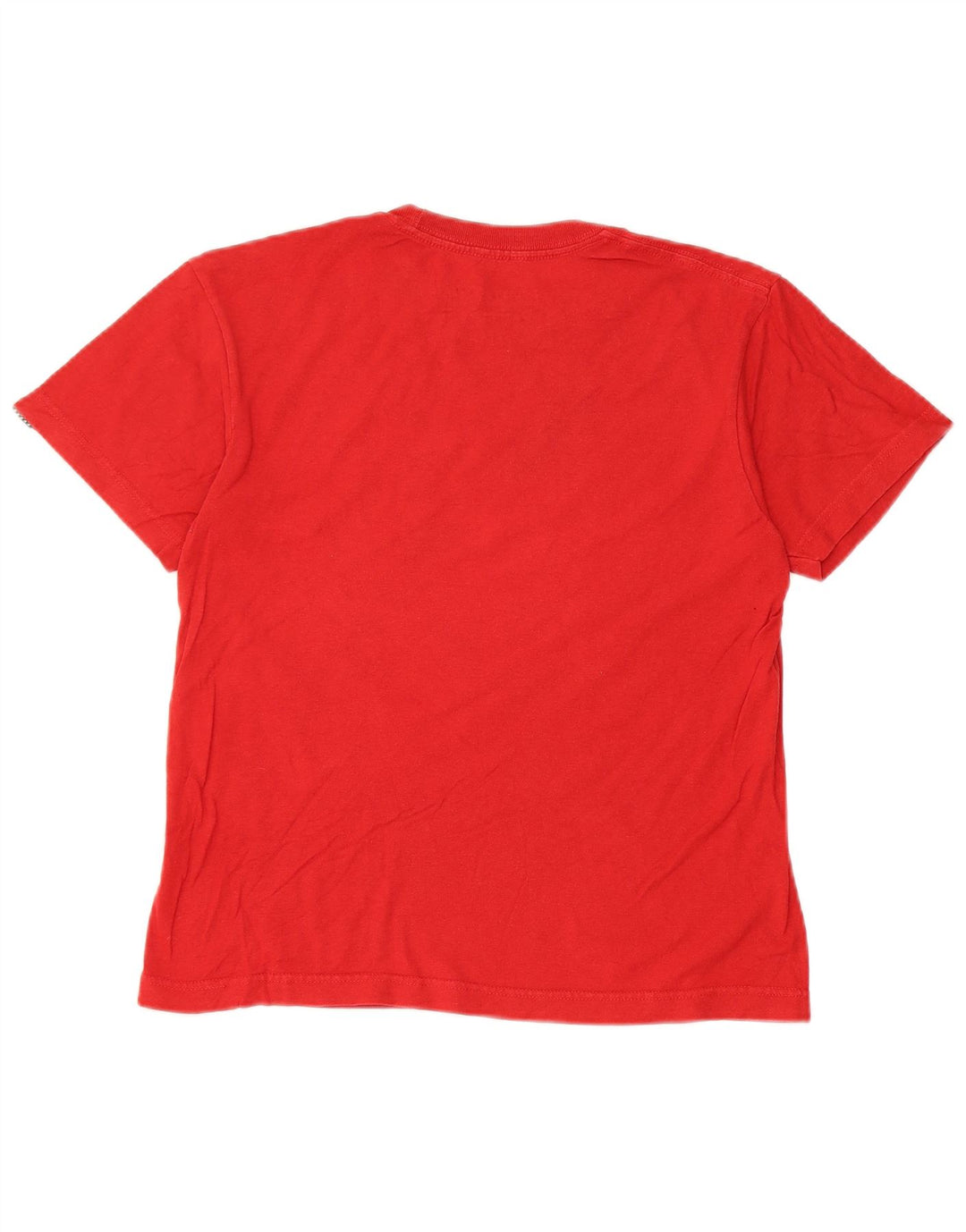 Tricou grafic Vans pentru baieti Top 10-11 ani bumbac rosu mediu