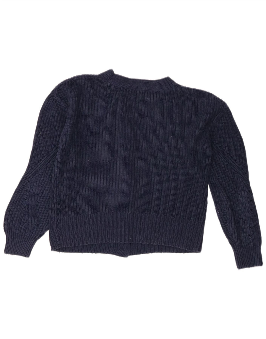 Pulover cardigan crop pentru femei Marks & Spencer UK 10 Mic bleumarin