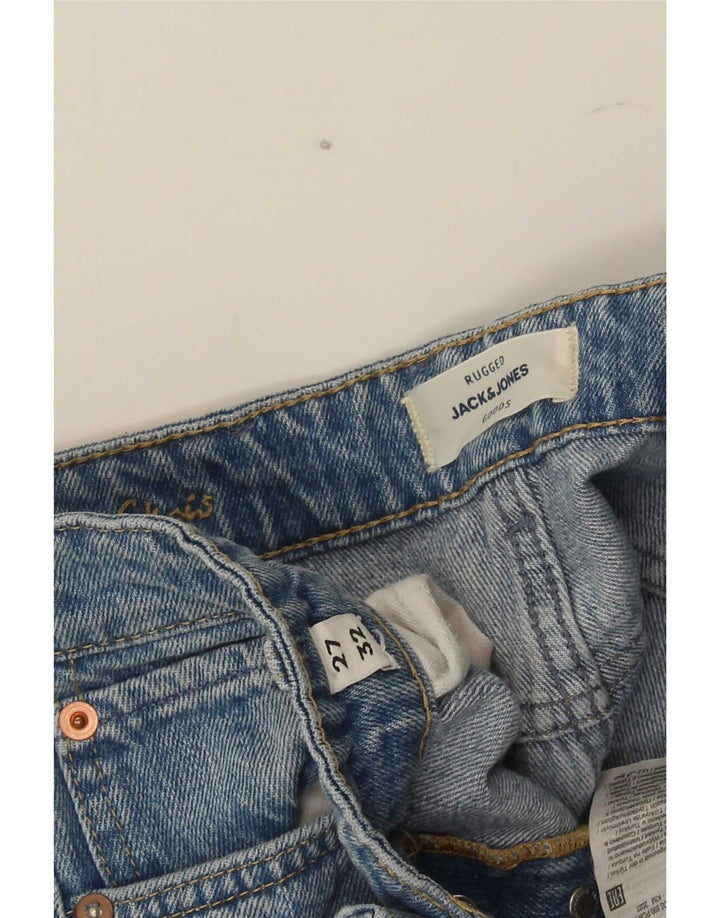 Blugi slim pentru bărbați Jack & Jones W27 L32 Bumbac albastru