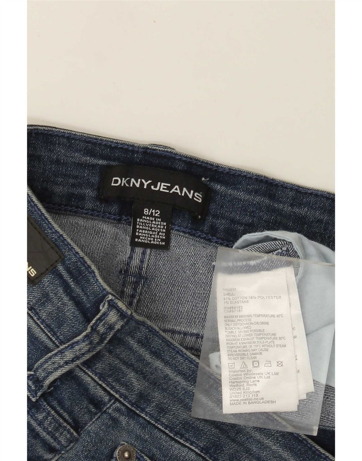 Pantaloni scurți din blugi Dkny pentru femei US 8 Medium W30 Bumbac albastru