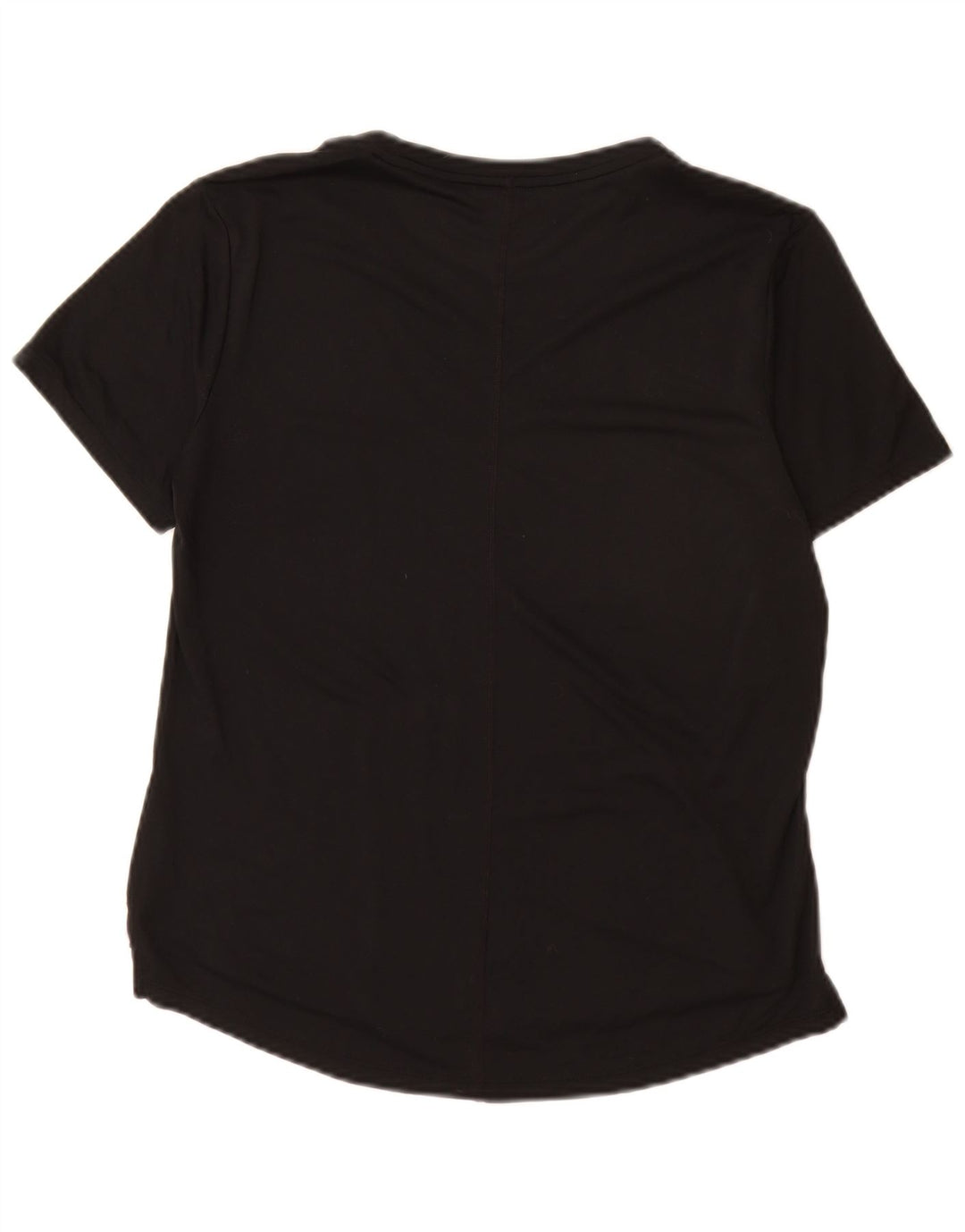 Tricou Nike Dri Fit pentru femei Top UK 10 Small Negru Poliester