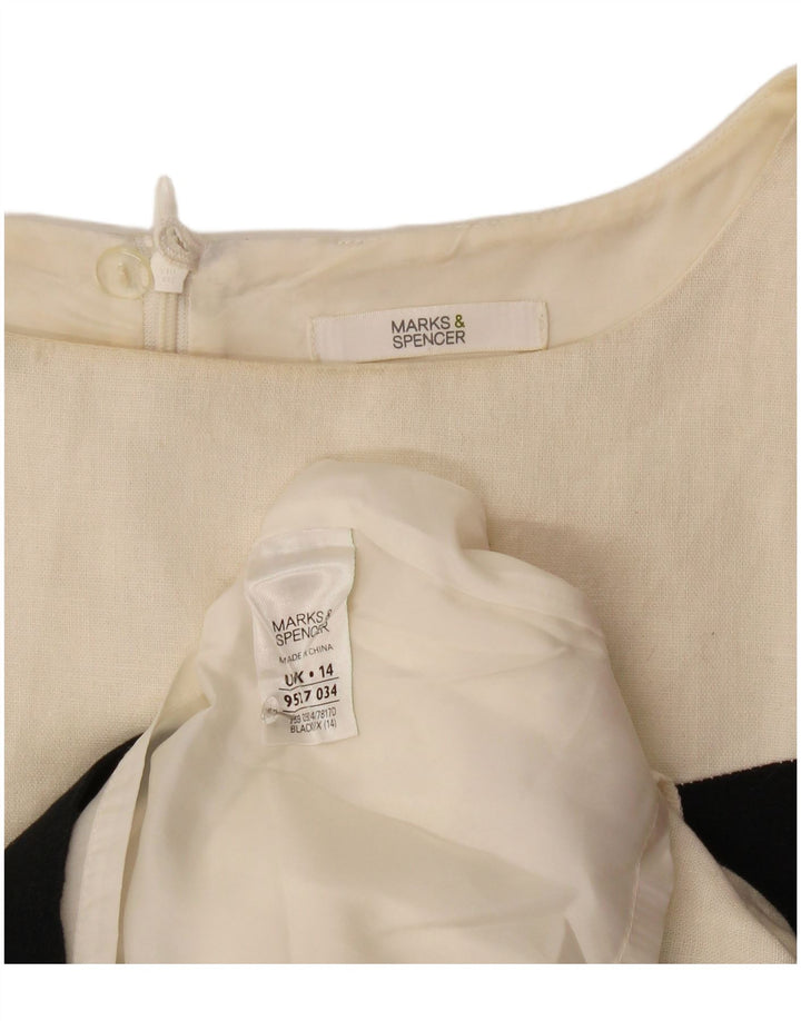 Rochie teacă pentru femei Marks & Spencer UK 14 Medium Multicolor Colorblock